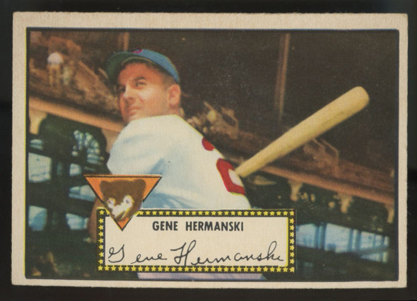 1952 Topps Gene Hermanski #16 VG