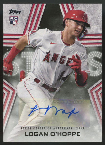 2023 Topps Series Two Logan O'Hoppe RC Baseball Stars Auto #BSA-LOH