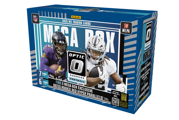2025 Panini Donruss Optic Football Hobby Mega Box (Red Hyper)