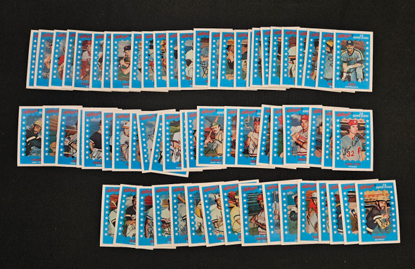 1982 Kellogg's Baseball 3-D Super Stars Complete Set (64/64) NM-MT