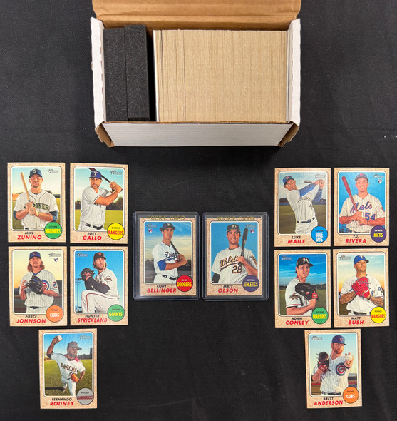 2017 Topps Heritage High Number Baseball Set (501-700) NM