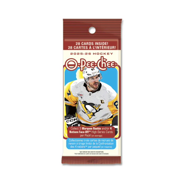 2025/26 Upper Deck O-Pee-Chee Hockey Value Fat Pack