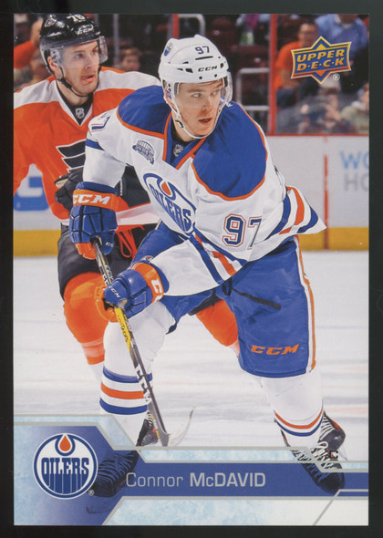 2016-17 Upper Deck Series One Connor McDavid Jumbo #75
