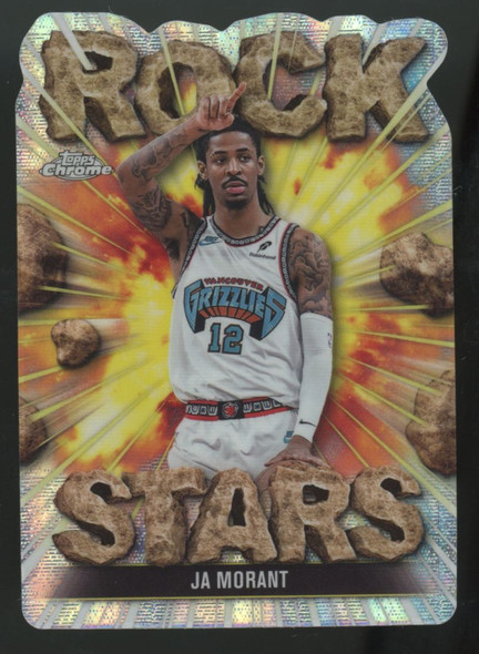 2025-26 Topps Chrome Ja Morant Rock Stars Die-Cut #RS-10