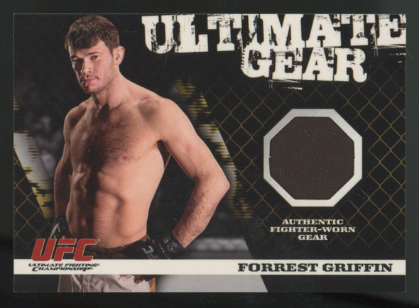 2009 Topps UFC Forrest Griffin Ultimate Gear Round 1 Patch /500 #UG-FG