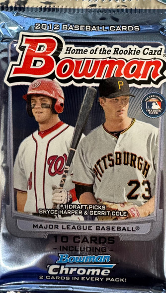 2012 Bowman Baseball Retail Pack