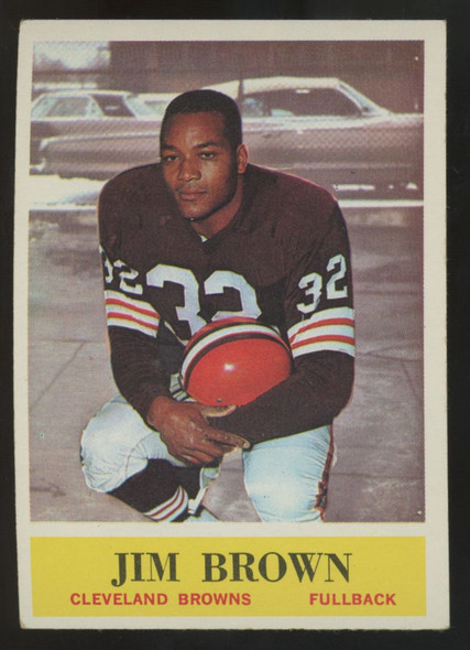 1964 Philadelphia Jim Brown #30 EX