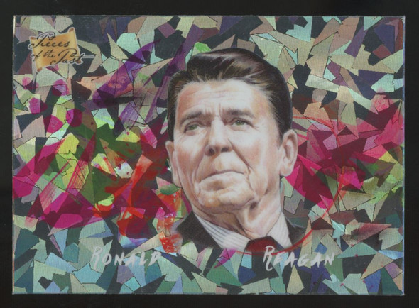2021 Super Break Pieces Of The Past Ronald Regan Ice 1/1 #83