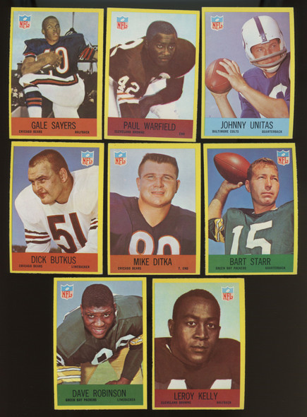 1967 Philadelphia Football Complete Set (198) EX-MT/NM