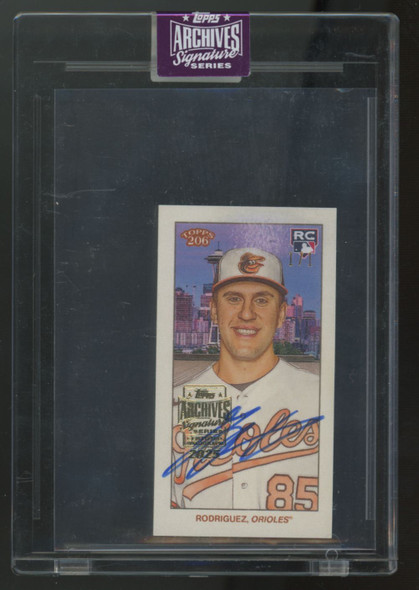 2025 Topps Archives Signature Series Grayson Rodriguez RC Mini 206 Auto 1/1