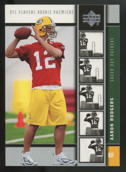 2005 Upper Deck Rookie Premiere Aaron Rodgers RC #16