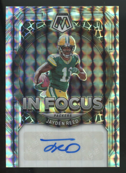 2023 Panini Mosaic Jayden Reed In Focus Auto #IF-JR