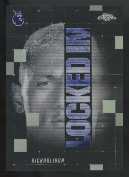 2025-26 Topps Chrome Premier League Richarlison Locked In #LI-1