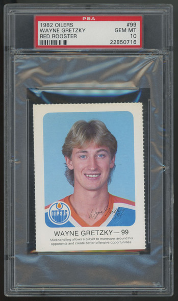1982-83 Red Rooster Wayne Gretzky #99 PSA 10
