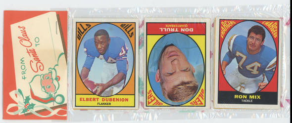 1967 Topps Football Holiday Rack Pack
