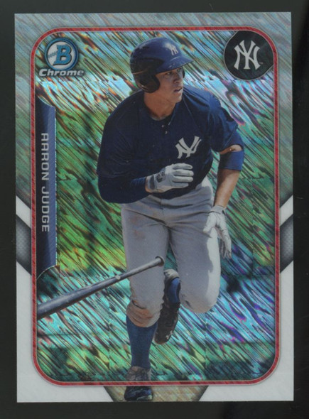 2015 Bowman Chrome Aaron Judge The Farm's Finest Mini #FFM-AJ