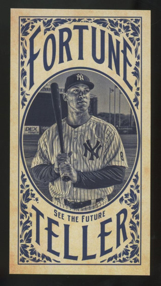 2017 Topps Gypsy Queen Aaron Judge RC Fortune Teller Mini #FT-AJ