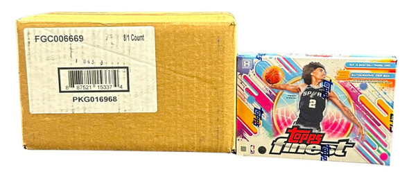 2025/26 Topps Finest Basketball Breaker's Delight Case (8)