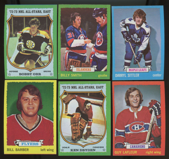 1973/74 Topps Hockey Near Complete Set (196/198) w/ Wax Wrapper EX-NM