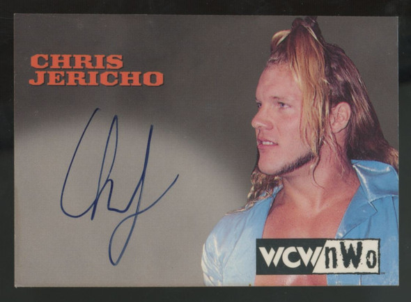 1998 Topps WCW/NWO Chris Jericho Signed Autograph *Read*