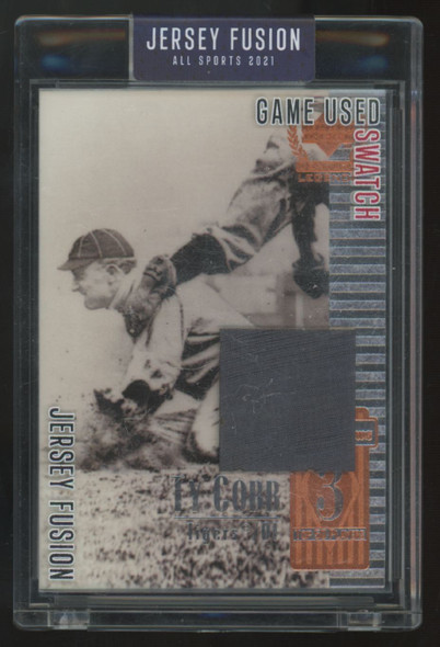 2021 Jersey Fusion All Sport Ty Cobb Top 50 Patch #JF-TCSJ