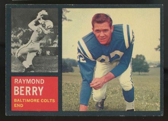1962 Topps Raymond Berry #5 EX