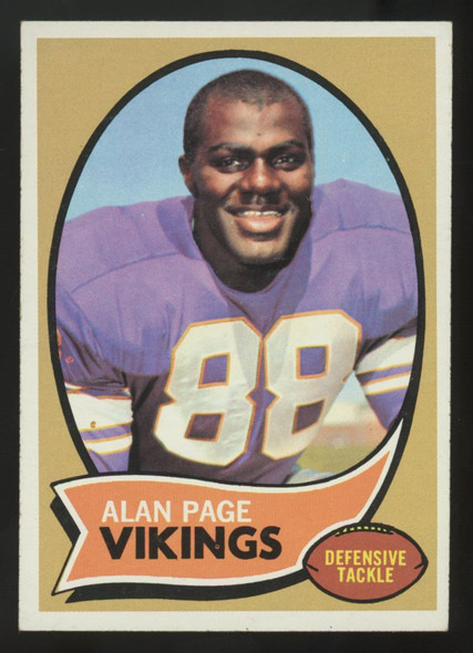 1970 Topps Alan Page RC #59 EX+
