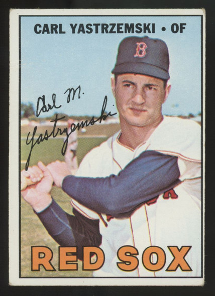 1967 Topps Carl Yastrzemski #355 Good (Crease)