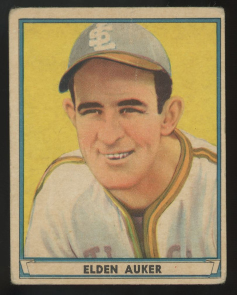 1941 Play Ball Elden Auker #45 G/VG