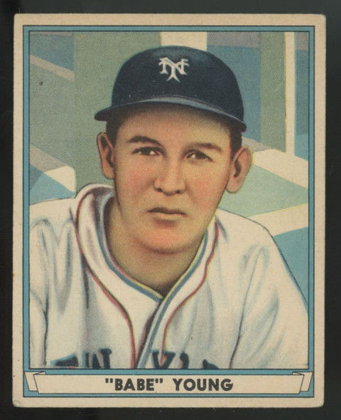 1941 Play Ball "Babe" Young #27 EX