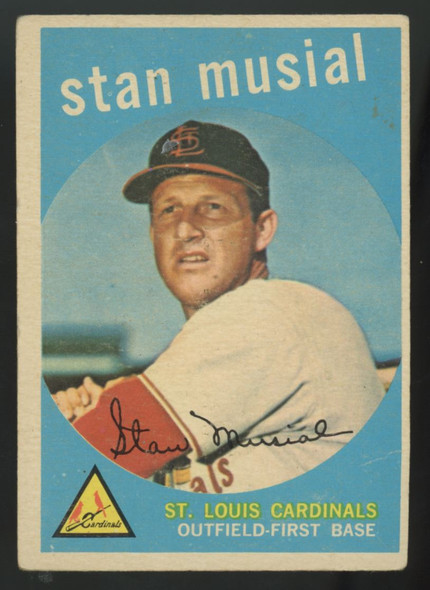 1959 Topps Stan Musial #150 Good (Crease)