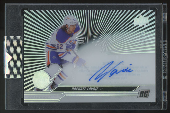 2023-24 Upper Deck Clear Cut Raphael Lavoie RC Auto /25 #CC-RL