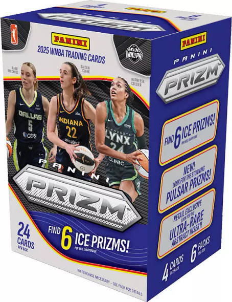 2025 Panini Prizm WNBA Basketball Blaster Box (Ice Prizms)