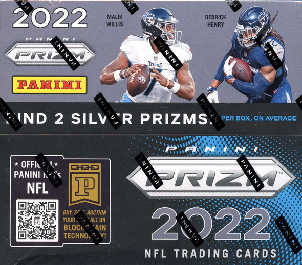 2022 Panini Prizm Football Retail Box