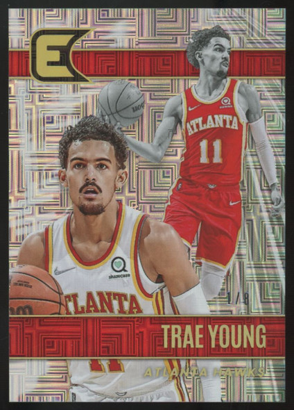 2021-22 Panini Chronicles Essentials Trae Young Lucky Envelopes /8 #310