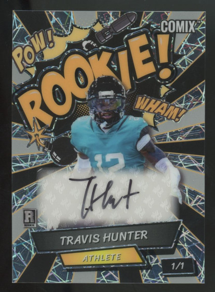 2025 Wild Card Comix Travis Hunter RC Lazer Auto 1/1 #ACRGB-TH-A