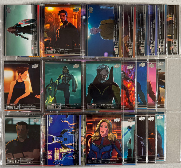 2024 Upper Deck Marvel Studios What If...? Complete Card Set (50)
