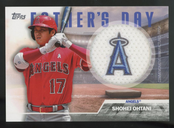 2023 Topps Series Two Shohei Ohtani Father's Day Commemorative Patch #FD-SO