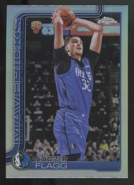 2025-26 Topps Chrome Cooper Flagg RC Refractor #251