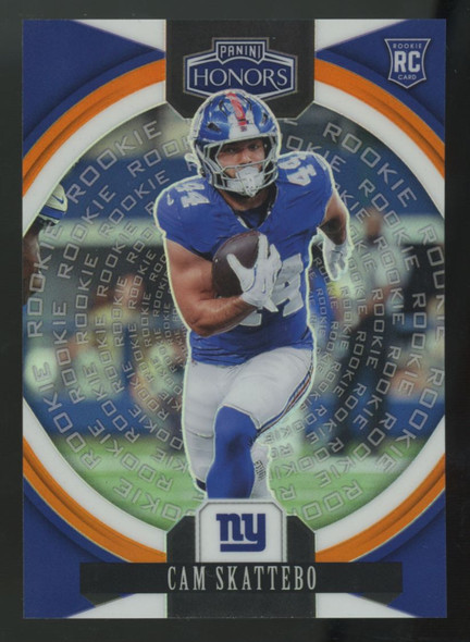 2025 Panini Honors Cam Skattebo RC Orange /20 #53