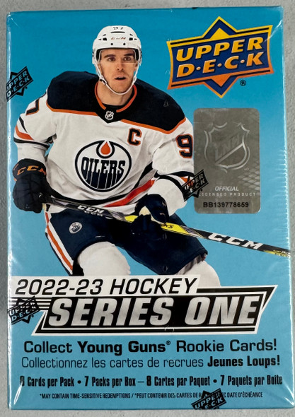 2022/23 Upper Deck Series 1 Hockey Blaster Box