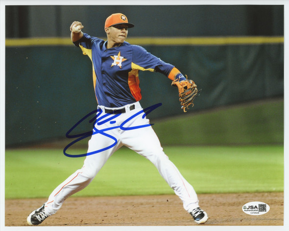 Carlos Correa Signed Autographed 8x10 Photo JSA *928