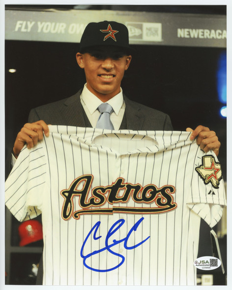 Carlos Correa Signed Autographed 8x10 Photo JSA *930