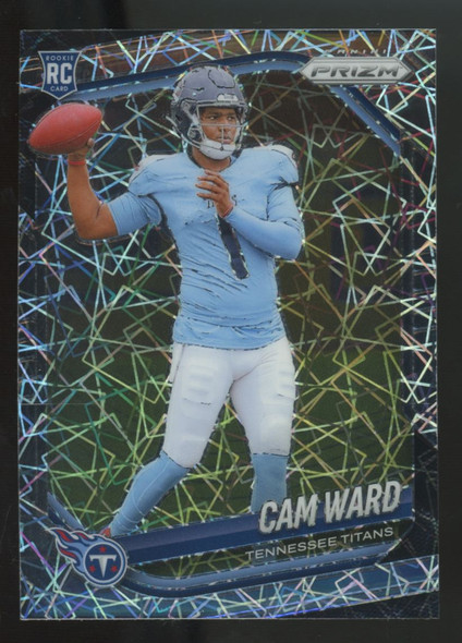2025 Panini Prizm Cam Ward RC Silver Lazer #352
