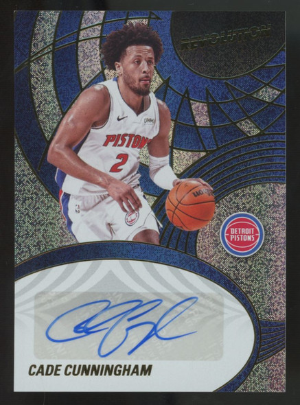 2024-25 Panini Revolution Cade Cunningham Auto #AU-CAD