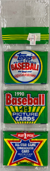 1990 Topps Baseball Rack Pack