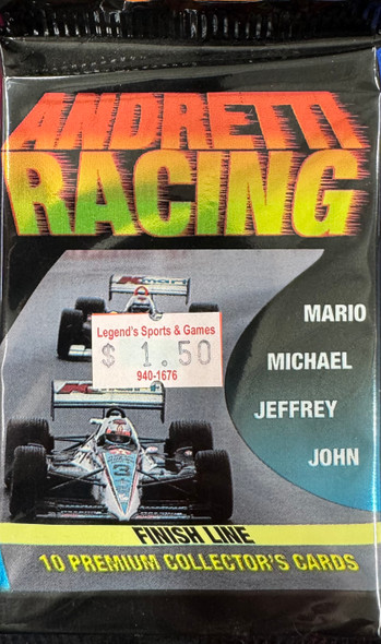1991 Collect-A-Card Andretti Racing Pack