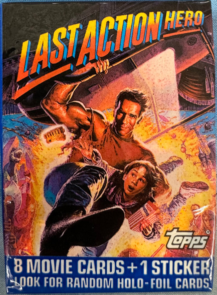1993 Topps Last Action Hero Movie Pack