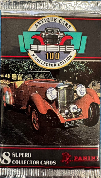 1992 Panini Antique Cars Pack