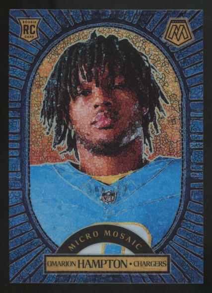 2025 Mosaic Omarion Hampton RC Micro Mosaic SSP #11